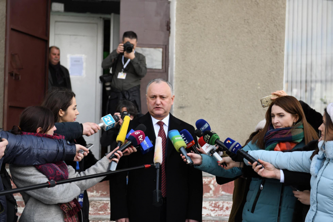 Igor Dodon: Curtea Constituțională a Republicii Moldova a formalizat, practic, o lovitură de stat constituțională, modificându-și propria decizie din 23 februarie, unde este indicat clar rolul decisiv al majorității parlamentare“