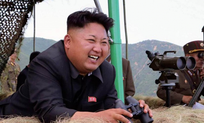 Președintele Kim Jong Un pare mulțumit