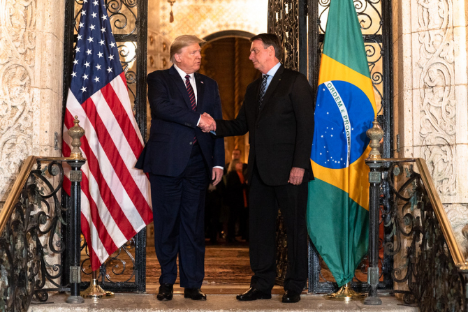 Donald Trump si Jair Bolsonaro