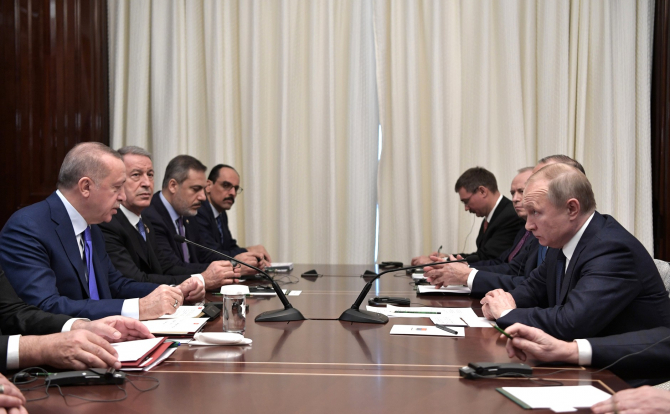 Negocieri pentru o eventuală întâlnire între Vladimir Putin și  Recep Tayyip Erdogan