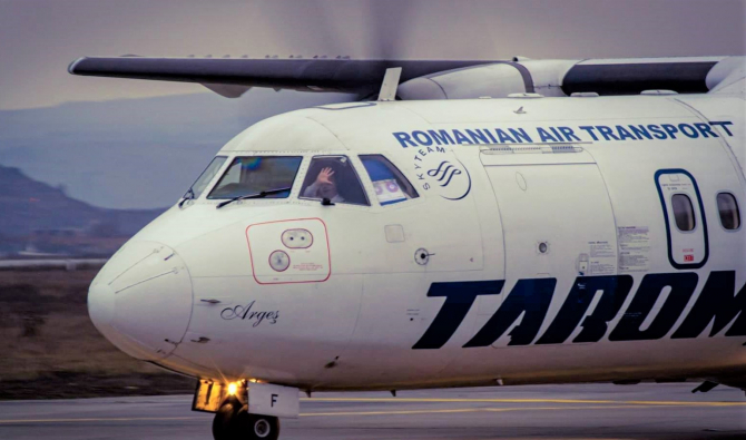 Compania Tarom introduce zboruri din Bucureşti spre Roma, Milano şi retur