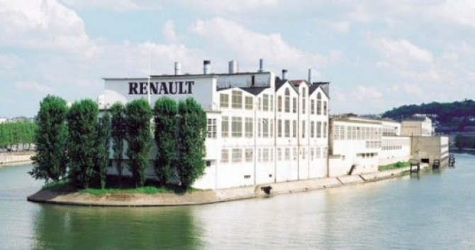 Clădirea în care a luat ființă compania Renault