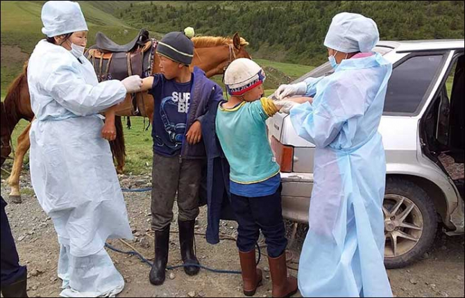 Autoritățile ruse au început vaccinarea în regiunea Tuva
