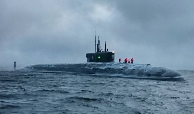 Unul dintre submarinele Rusiei