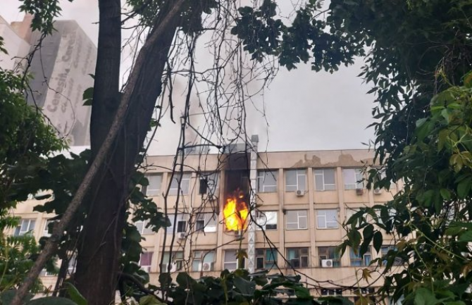 Un nou incendiu la un spital românesc