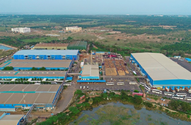 Fabrica Foxconn din Chennai