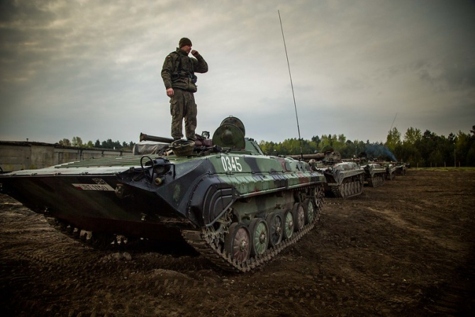 Conflictul militar din Donbas durează din 2014 / Foto: NATO