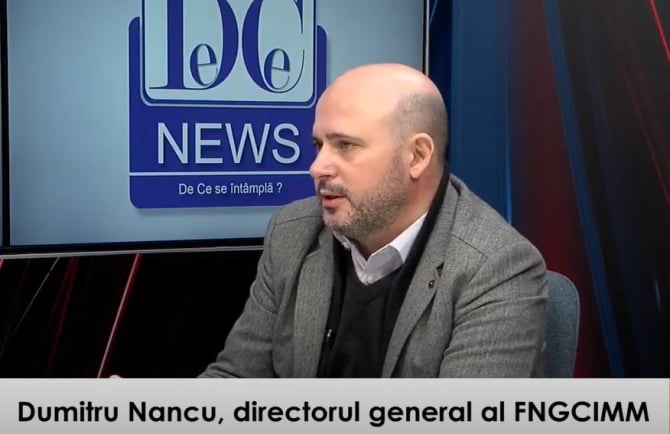 Dumitru Nancu, directorul general FNGCIMM, invitatul zilei la DCNews, DCBusiness și DCNewsTV