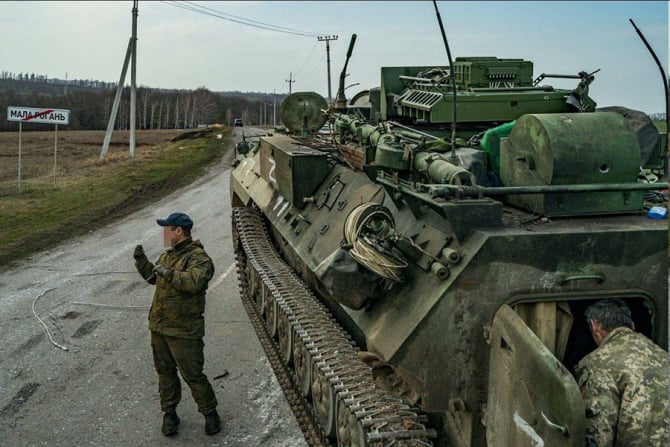 Ruși se pare că mută trupe spre granuța Ucrainei cu Republica MOldova / Foto: Telegram