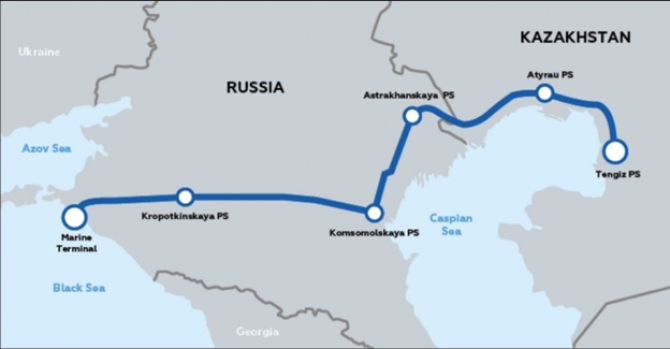 Conducta caspică a Caspian Pipeline Consortium