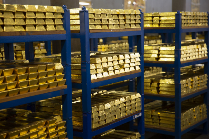 Importurile elveţiene de aur din Rusia au scăzut în iunie