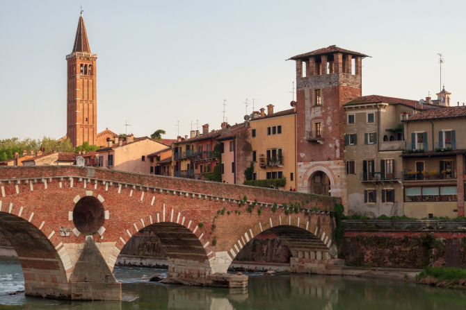 Verona este unul dintre orașele italiene unde apa este raționalizată