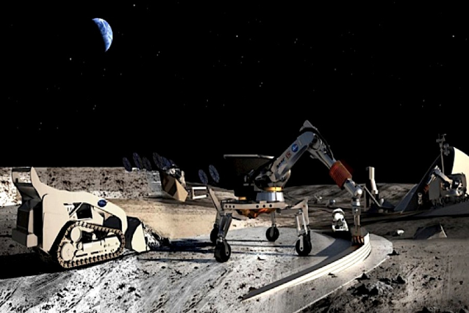 Atât China cât și SUA vor să exploateze resursele minerale de pe Lună