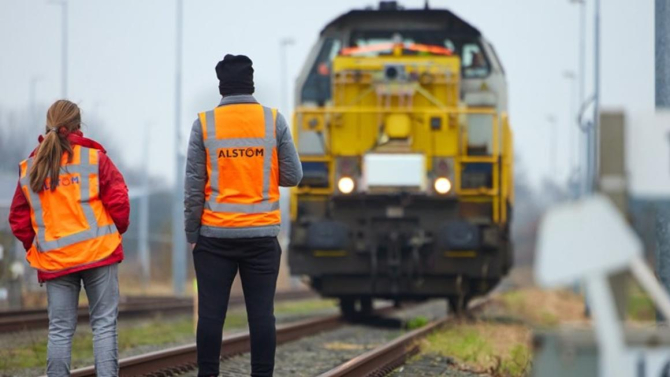Alstom a testat cu succes primua locomotivă autonomă