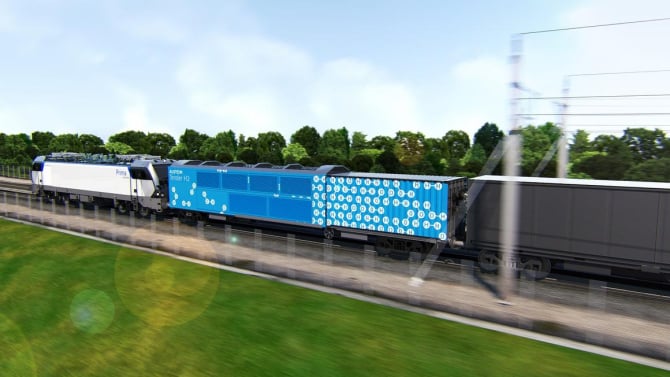 Alstom construiește un tren alimentat cu hidrogen