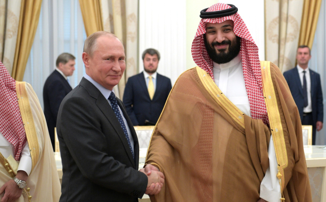 Vladimir Putin și Mohammed bin Salman / Foto: Kremlin.ru