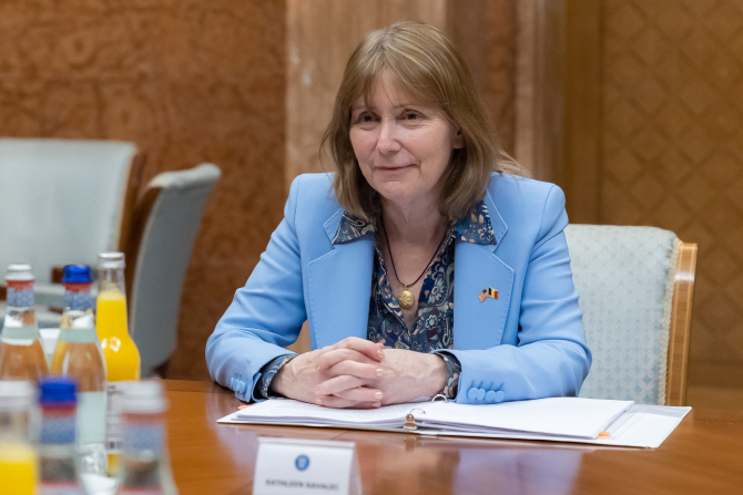 Ambasadoarea Statelor Unite la Bucureşti, Kathleen Kavalec, a expus principalele obiective ale mandatului său în România
