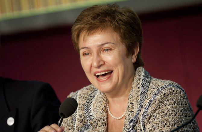 Kristalina Georgieva, șefa FMI