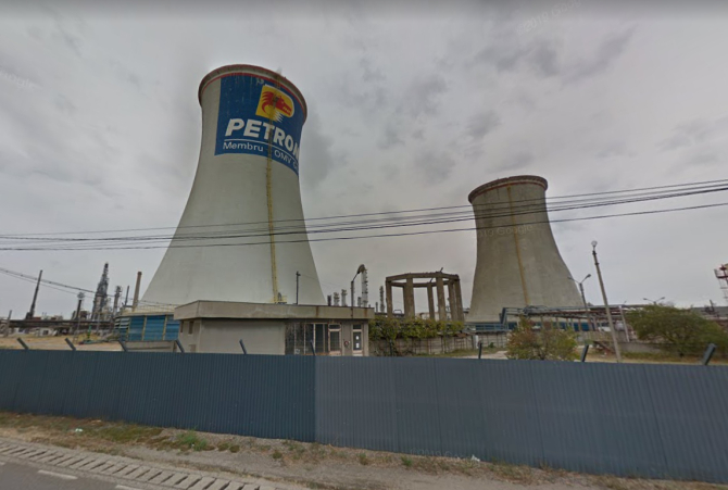 Petrobrazi, amendată pentru poluarea aerului / Foto: Google street view