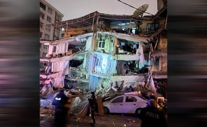 Un al doilea cutremur a pus la pământ aproape 2.000 de clădiri / Foto: Twitter