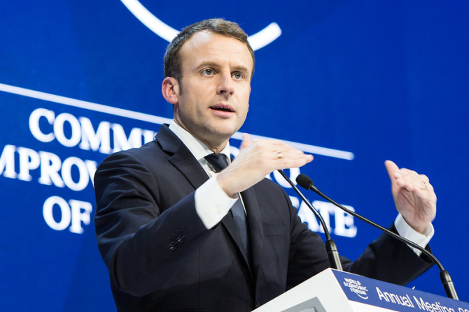 Emmanuel Macron / Foto: Banca Mondială / Flickr