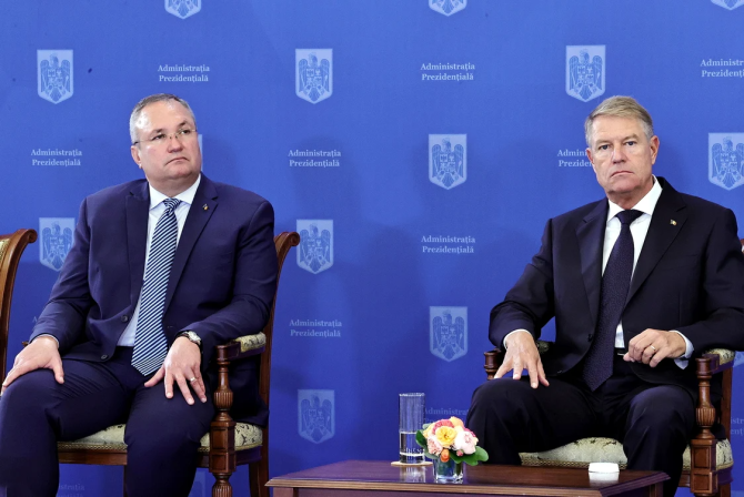 Nicolae Ciucă și Klaus Iohannis / Foto: gov.ro