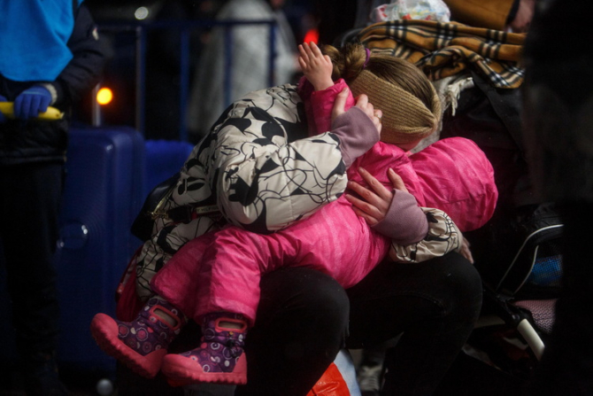 Refugiată din Ucraina / Foto: Adriana Neagoe / Inquam Photos