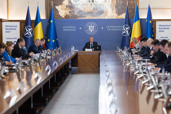 Ședință de Guvern / Foto: gov.ro