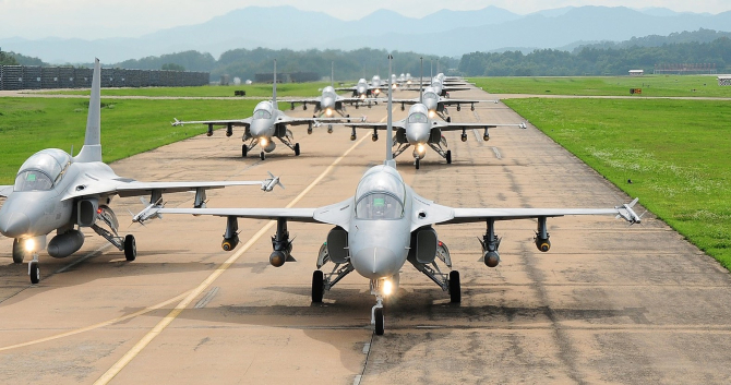 Avioane de luptă sud-coreene