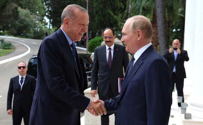 Recep Tayyip Erdogan și Vladimir Putin / Foto: Kremlin.ru