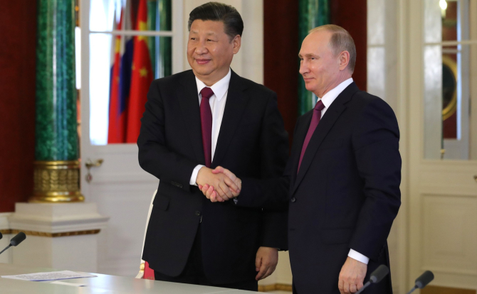 Xi Jinping și Vladimir Putin / Foto: kremlin.ru