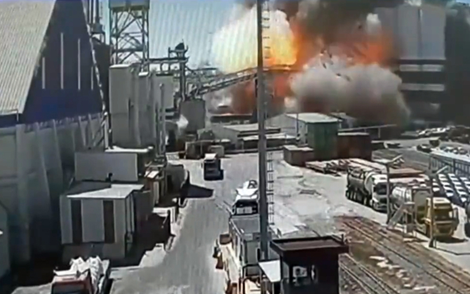 Explozie în portul turcesc