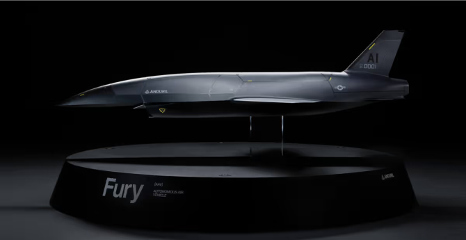 Drona Fury al companiei Anduril