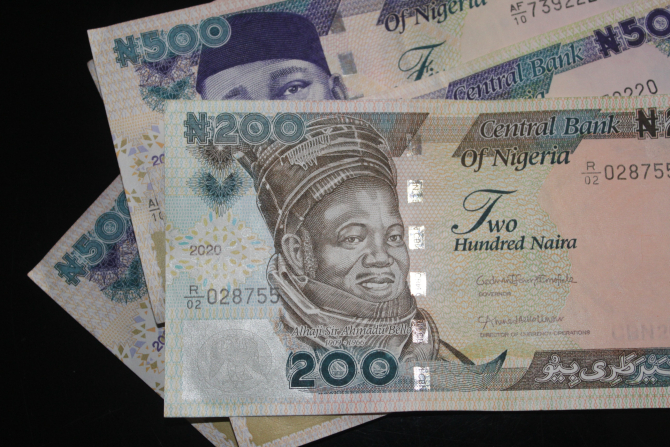 Naira, moneda nigeriană