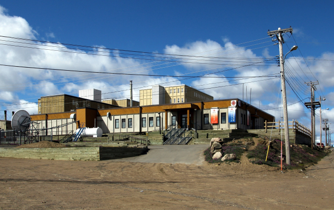 Clădire oficială din Nunavut / FOTO: 