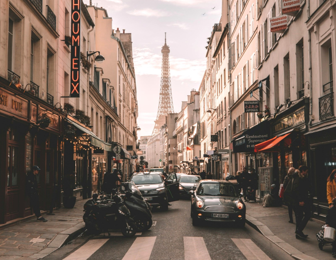 O stradă din Paris / FOTO: Unsplansh
