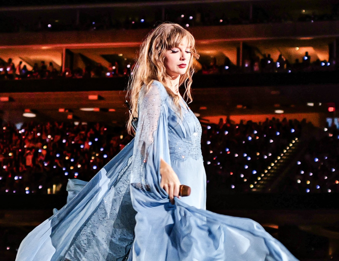 Taylor Swift, într-un concert din 2023 / FOTO: Wikipedia