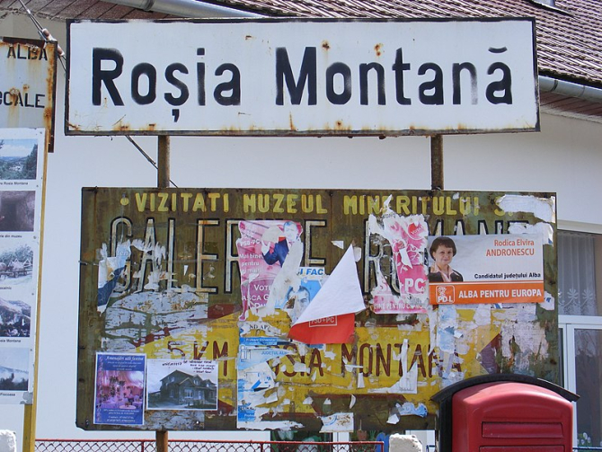 Rosia Montana / sursa foto: Wikimedia Commons / Jiròni B.