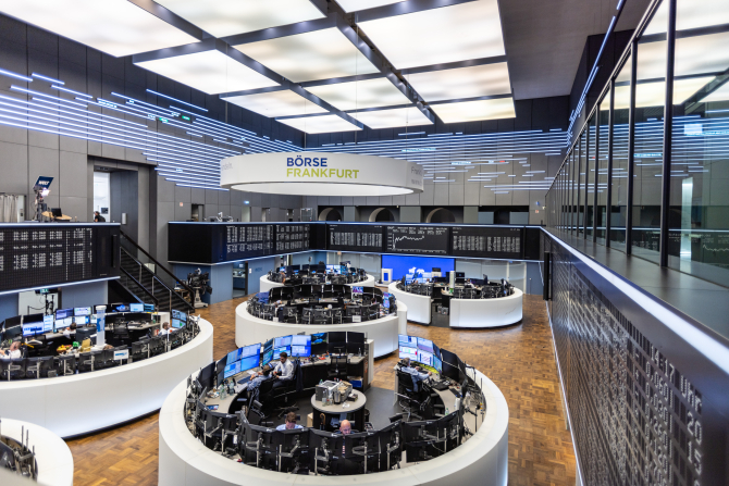 Bursa de la Frankfurt